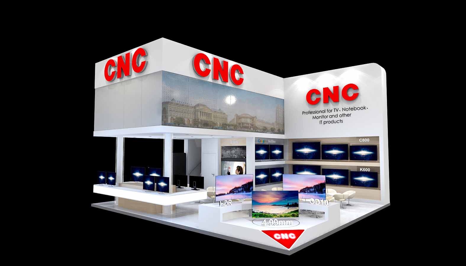 CNC-广州幕墙展台搭建