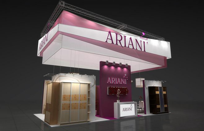 深圳展台搭建-ARIANI-婚博会展台搭建