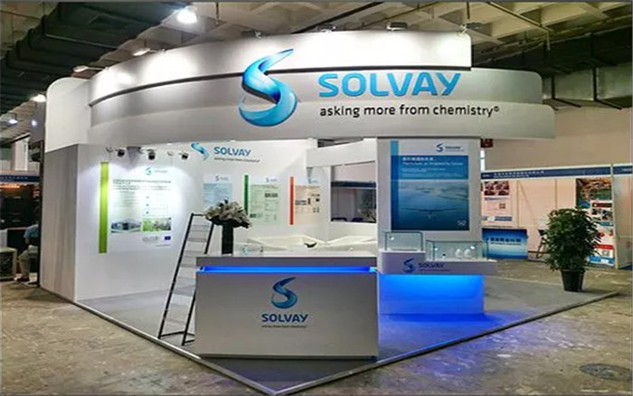 SOLVAY-广州医药展展台设计