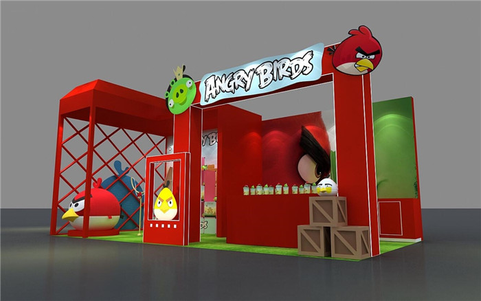 巡展展位搭建-ANGRY BIRDS